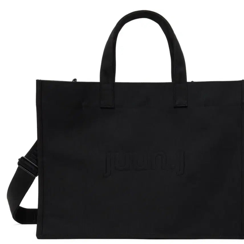 [BUNJANG] Juun.J 2-Way Tote Bag Black / [Juun.J ] 준지_2웨이 토트백(2-Way Tote)_블랙