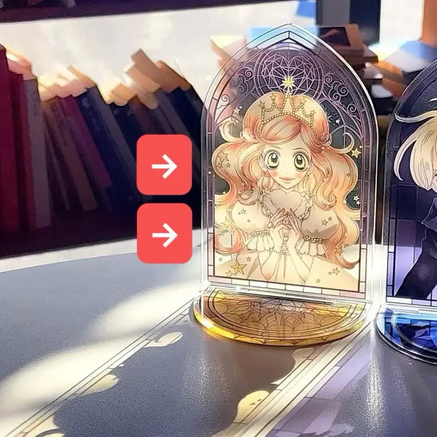 [BUNJANG] Sugar Sugar Rune Chocolat Original Art Acrylic Stand / 슈가슈가룬 쇼콜라 원화 아크릴 스탠드