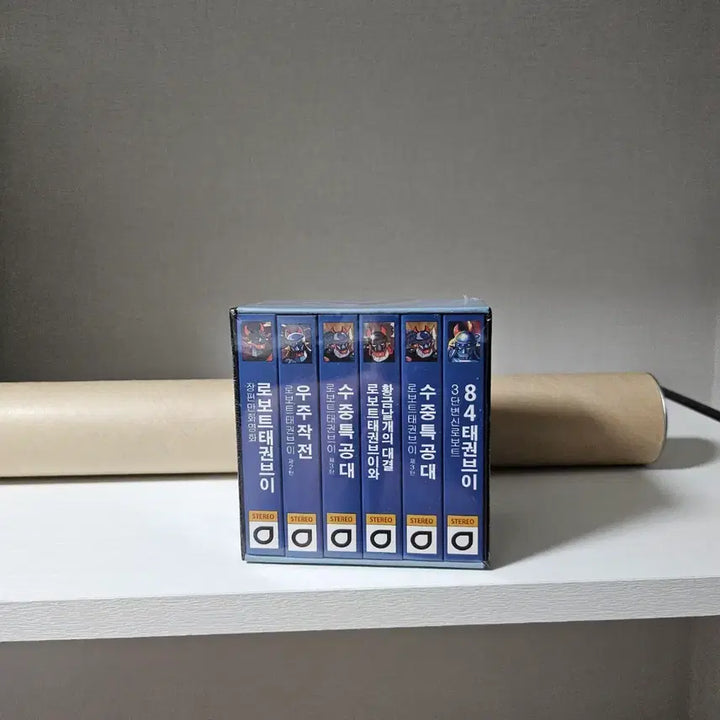 [BUNJANG] Robot Taekwon V Cassette Tape &amp; Bromide Set / 태권브이 카세트테이프.브로마이드