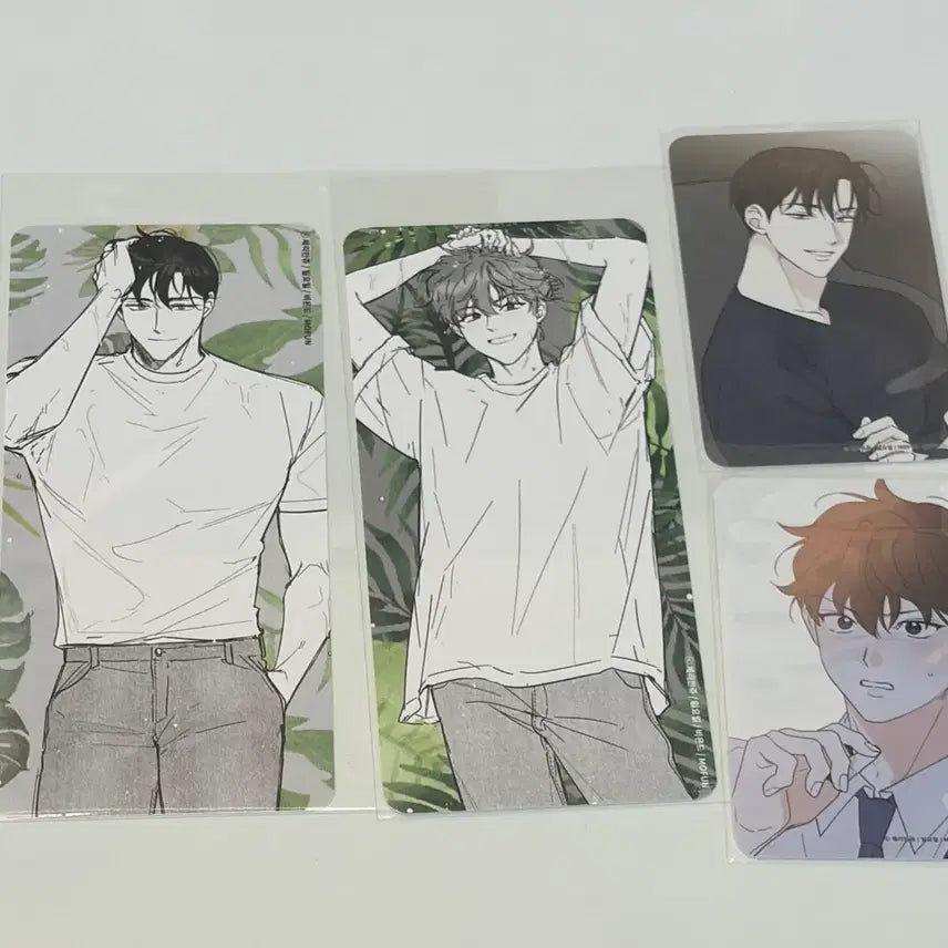 [BUNJANG] BL Part-Time Partner Binder Postcard Set &amp; Visitor Photocard Set / bl 모펀 파트타임파트너 파파 바인더 특전 엽서 2종 방문 포카