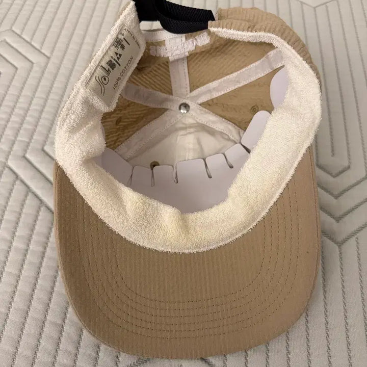 [BUNJANG] Supreme Seersucker Cap Beige / 슈프림 시어서커 S 베이지(탄)