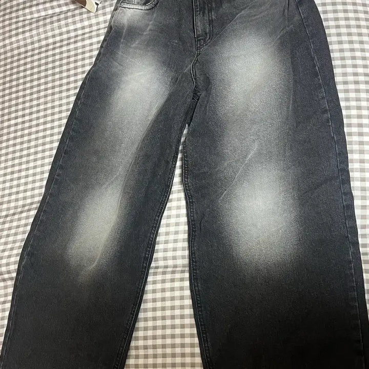 [BUNJANG] OOTJ Black Washed Wide Pants / ootj 와이드 팬츠 흑청 ) 네고가능