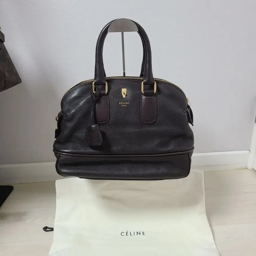 [BUNJANG] Celine Leather Tote Bag with Dust Bag / 셀린느  레더 토트백 + 더스트백