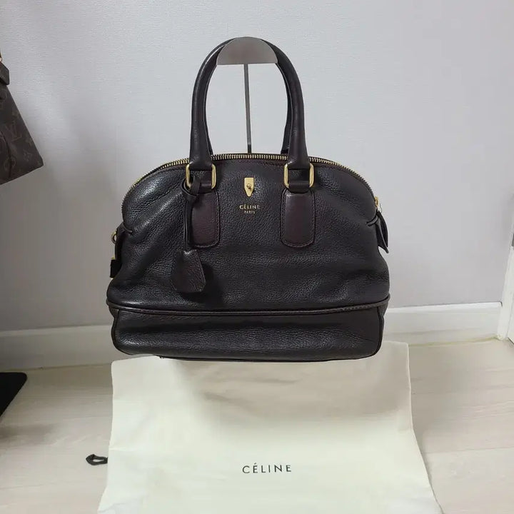 [BUNJANG] Celine Leather Tote Bag with Dust Bag / 셀린느  레더 토트백 + 더스트백