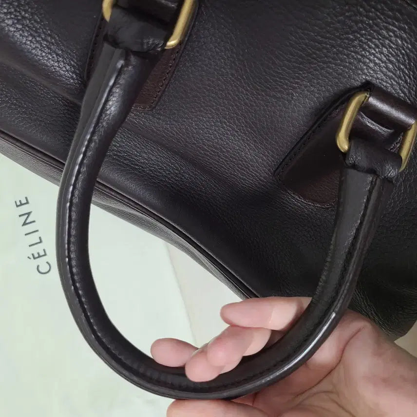 [BUNJANG] Celine Leather Tote Bag with Dust Bag / 셀린느  레더 토트백 + 더스트백