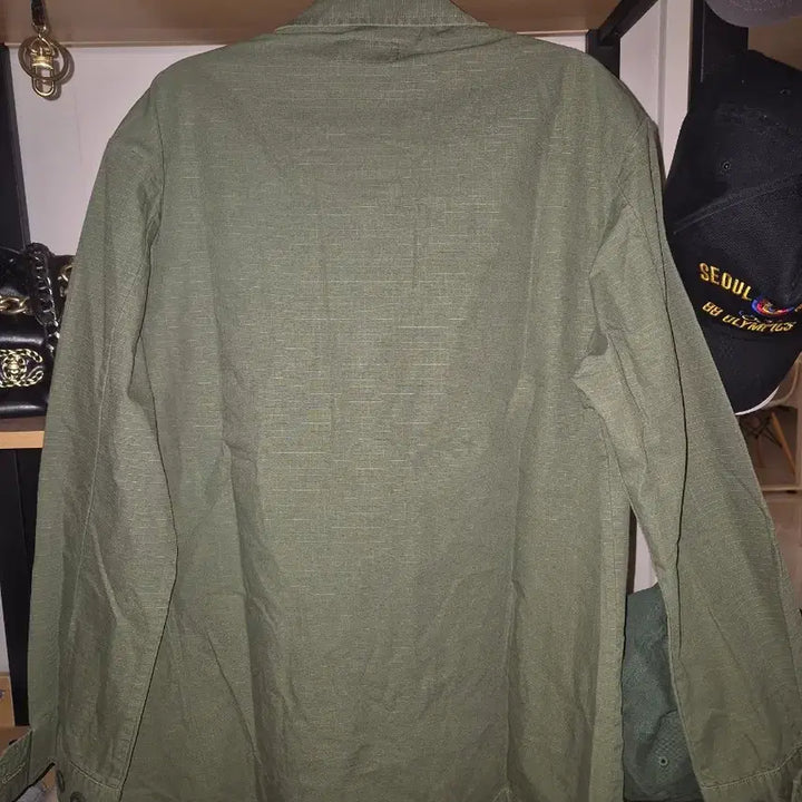 [BUNJANG] Polo Ralph Lauren Khaki Fatigue Jacket M98 / 폴로 랄프로렌 카키 퍼티그 자켓 M98
