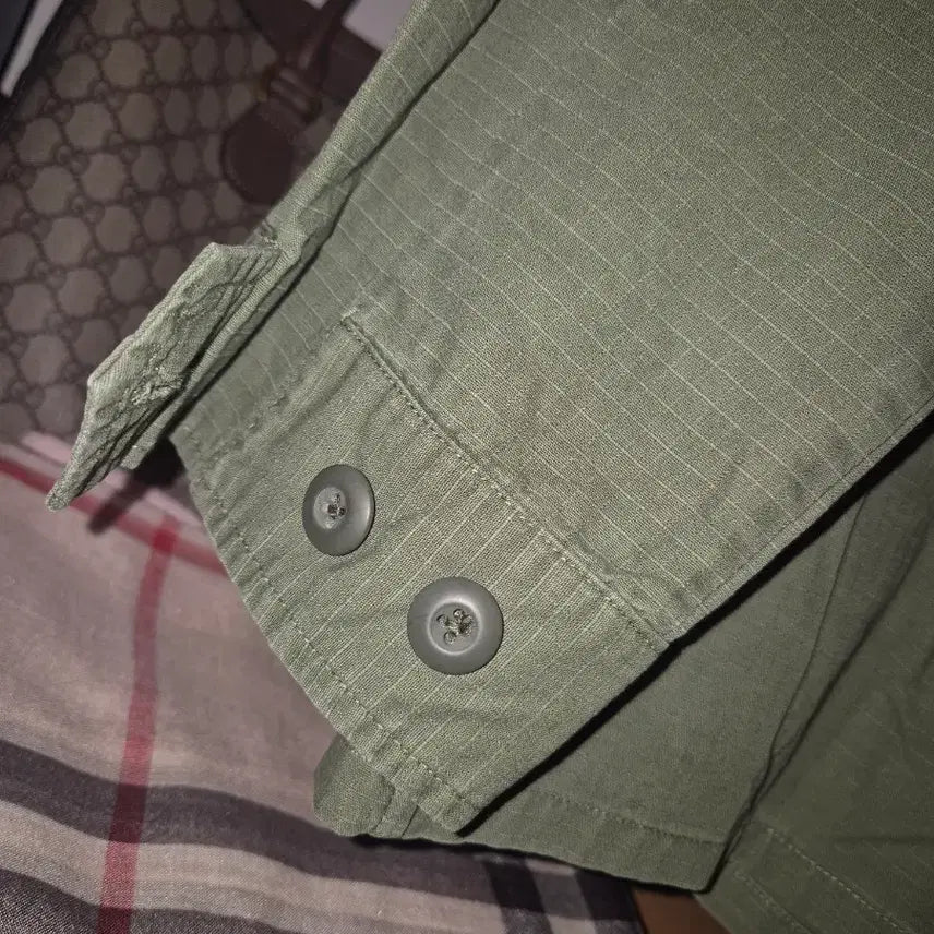 [BUNJANG] Polo Ralph Lauren Khaki Fatigue Jacket M98 / 폴로 랄프로렌 카키 퍼티그 자켓 M98