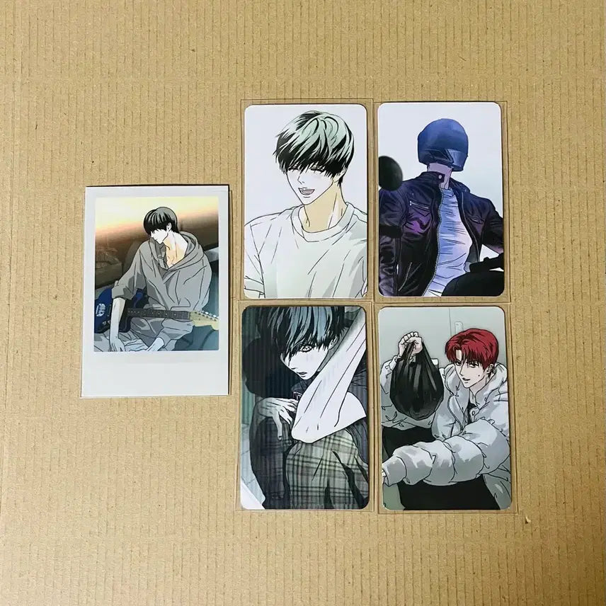 [BUNJANG] B.On Happy Together Polaroid + Visit Photocard Bundle Set / 비온 해피투게더 폴라로이드1종 + 방문포토카드 4종