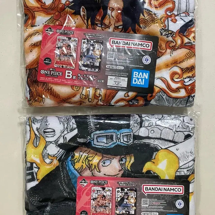 [BUNJANG] One Piece Ichiban Kuji Card Game B Prize Ace &amp; Sabo Bundle Set / [2종 일괄] 원피스 카드게임 이치방쿠지 제일복권 B상 에이스,사보