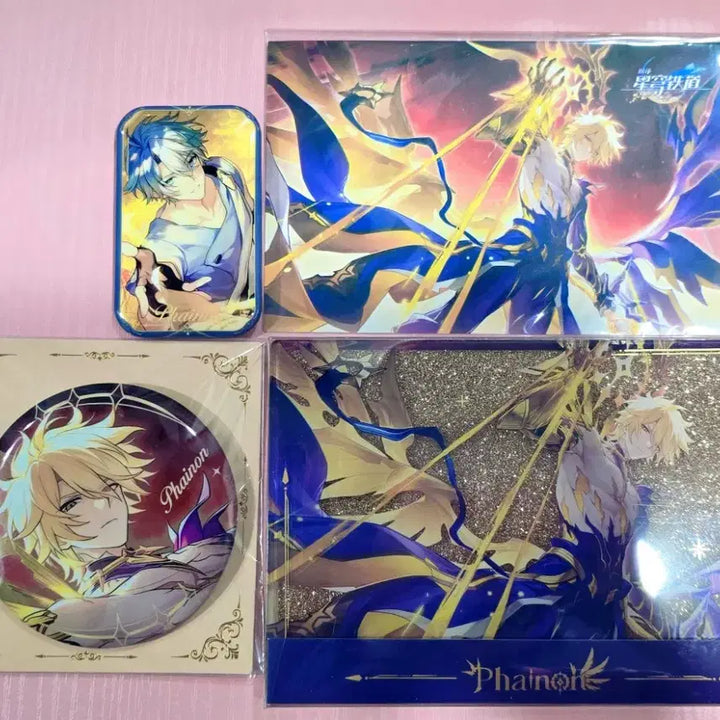 [BUNJANG] Honkai Star Rail Firefly Chaos Rana Postcard Acrylic Badge Set / 붕괴 스타레일 파이논 카오스라나 엽서 아크릴 뱃지 세트
