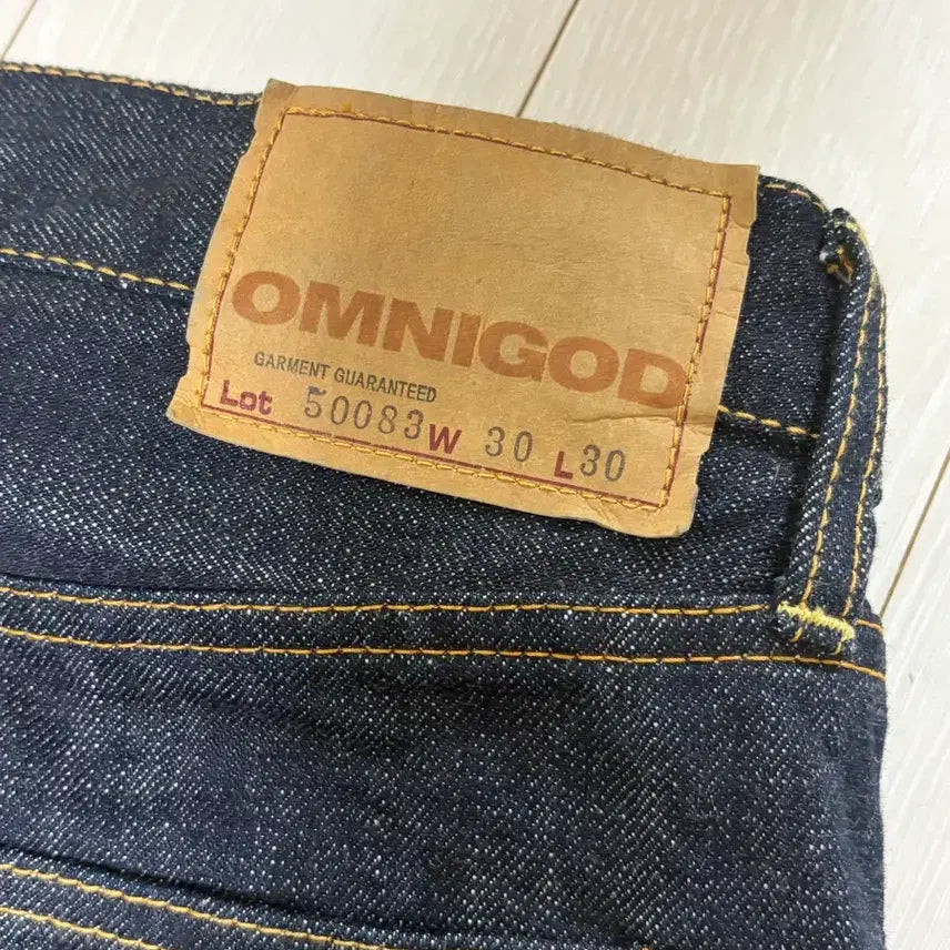 [BUNJANG] Omnigod One Wash 5P Standard Denim Jeans (Size 30) / 옴니갓(omnigod) 원워시 5p 스탠다드 데님 (30)