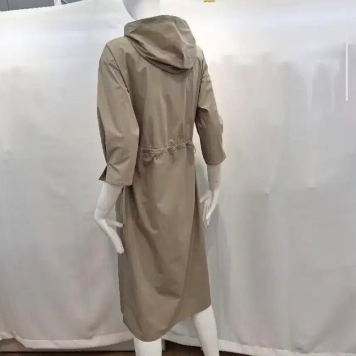 [BUNJANG] Olivia Hasler Hooded Zip-Up Long Dress / 올리비아하슬러 후드 집업 원피스