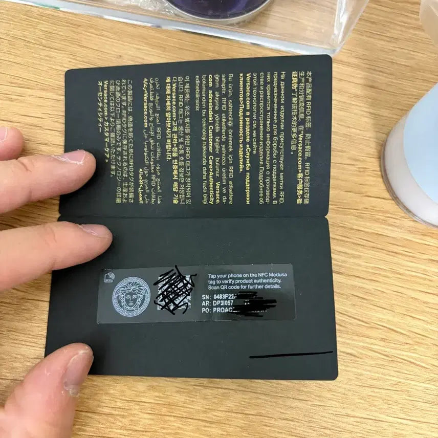 [BUNJANG] Versace La Medusa Card Holder / [정품]베르사체 라 메두사 카드지갑