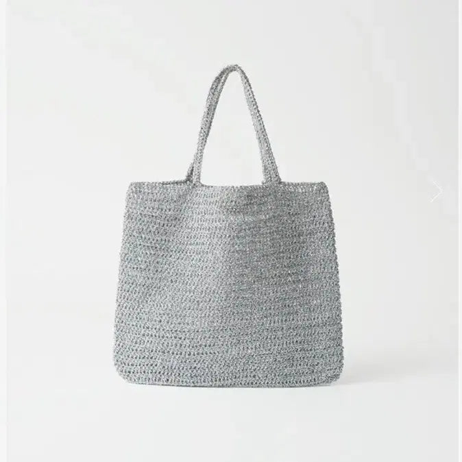 [BUNJANG] URBANIC30 Glitter Hand Knit Bag / 얼바닉30 글리터 핸드 니트백