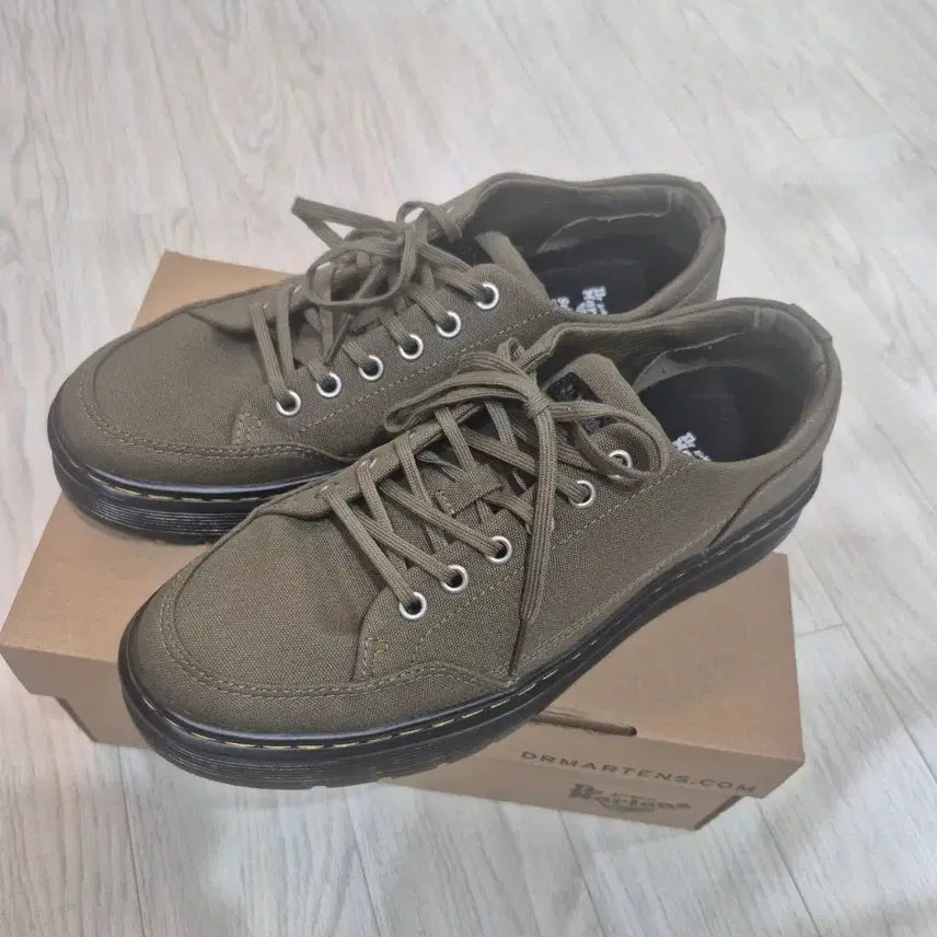 [BUNJANG] Dr. Martens Brooklee Olive Leather Boots Size 270 / 닥터마틴 브루클라인 올리브 270