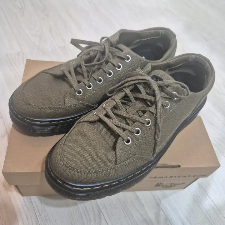 [BUNJANG] Dr. Martens Brooklee Olive Leather Boots Size 270 / 닥터마틴 브루클라인 올리브 270