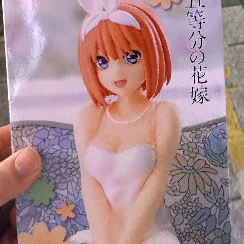 [BUNJANG] Sega The Quintessential Quintuplets Nakano Yotsuba Chokonose Premium Figure / 세가 5등분의 신부 나카노 요츠바 피규어