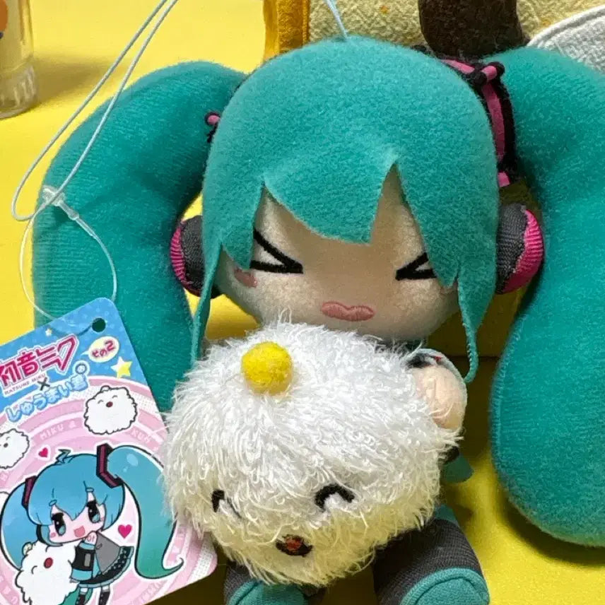 [BUNJANG] Miku Shumai-kun Plush Keychain / 미쿠 슈마이군 인형 키링