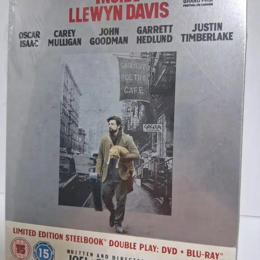 [BUNJANG] Inside Llewyn Davis Steelbook Limited Edition DVD/Blu-ray Combo Pack / (미개봉)인사이드 르윈 데이비스 스틸북 한정판 DVD