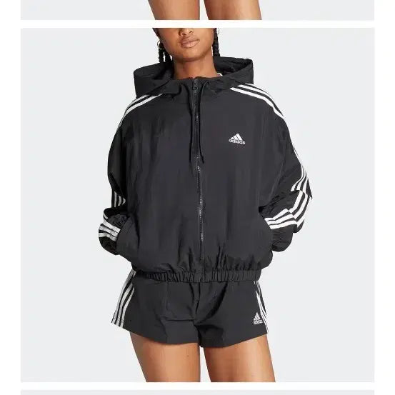 [BUNJANG] Adidas Essentials 3S Woven Windbreaker HT3399 / 아디다스 에센셜 3S 우븐 윈드브레이커 HT3399 새상품