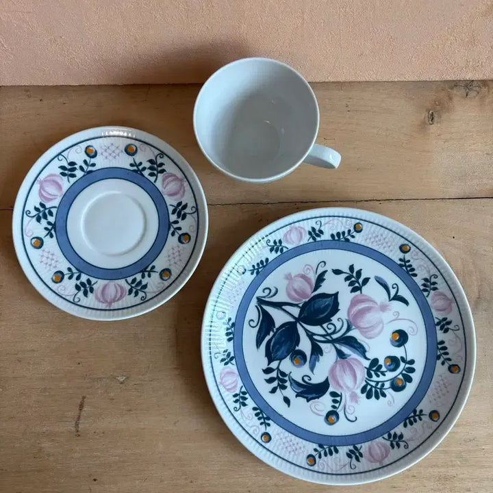 [BUNJANG] 1970s Seltmann Weiden Bavaria Trio Vintage Plate / 1970년 독일 빈티지 셀트만 바이덴 바바리아 트리오