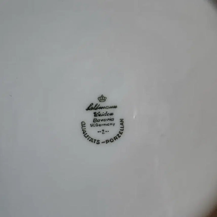 [BUNJANG] 1970s Seltmann Weiden Bavaria Trio Vintage Plate / 1970년 독일 빈티지 셀트만 바이덴 바바리아 트리오