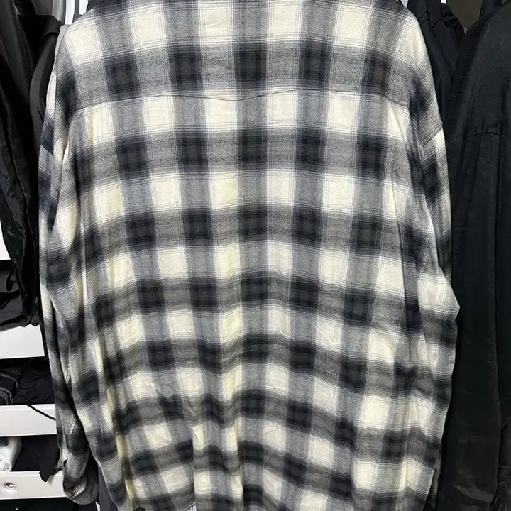 [BUNJANG] Polilou Western Checkered Shirt Ecru / [4] 폴리테루 웨스턴 체크셔츠 에크루