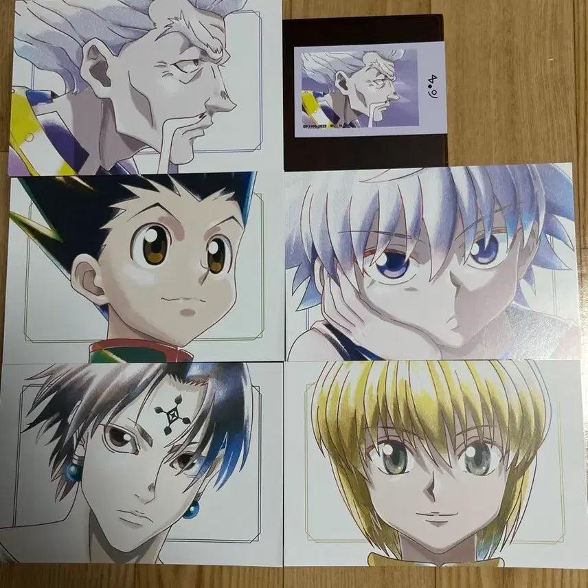 [BUNJANG] Hunter x Hunter Postcard / [일괄] 헌터헌터 엽서+네컷+코스터