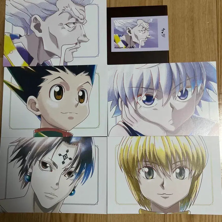 [BUNJANG] Hunter x Hunter Postcard / [일괄] 헌터헌터 엽서+네컷+코스터