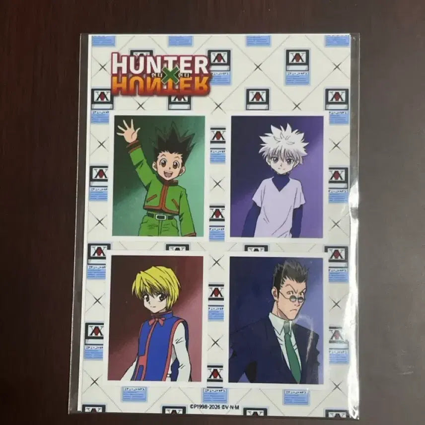 [BUNJANG] Hunter x Hunter Postcard / [일괄] 헌터헌터 엽서+네컷+코스터