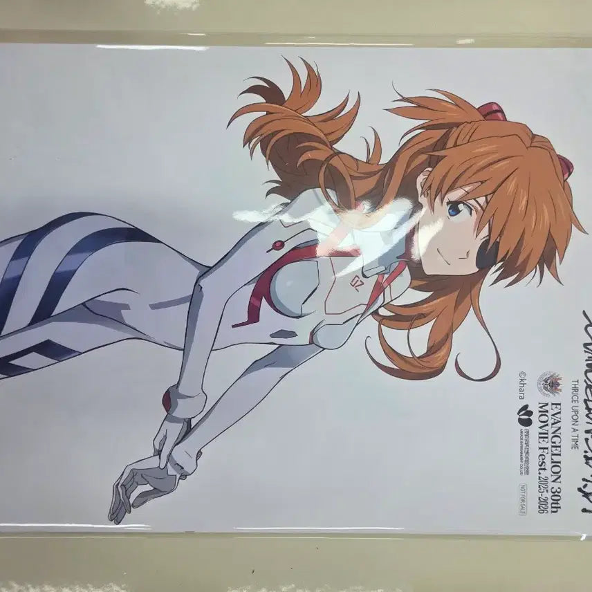 [BUNJANG] Evangelion CGV Goods Package A4 Poster (Sealed) / CGV 에반게리온 굿즈패키지 A4 포스터 미개봉