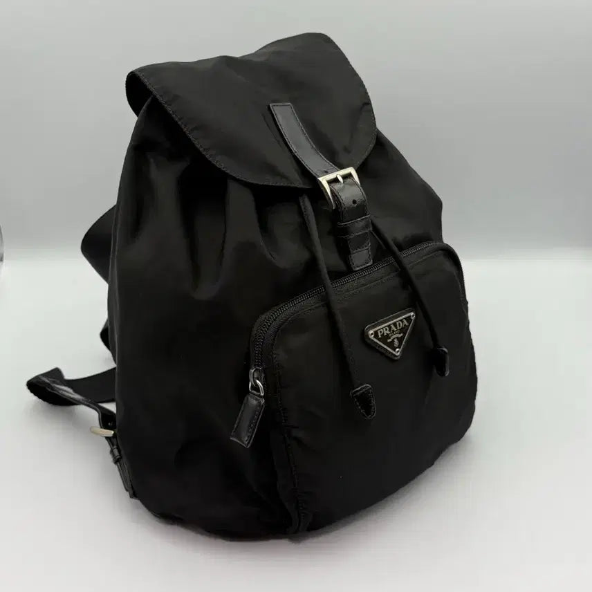 [BUNJANG] Prada Pocono Nylon One Pocket Backpack Black / [정품보증서] 프라다 포코노 나일론 원포켓 백팩 블랙