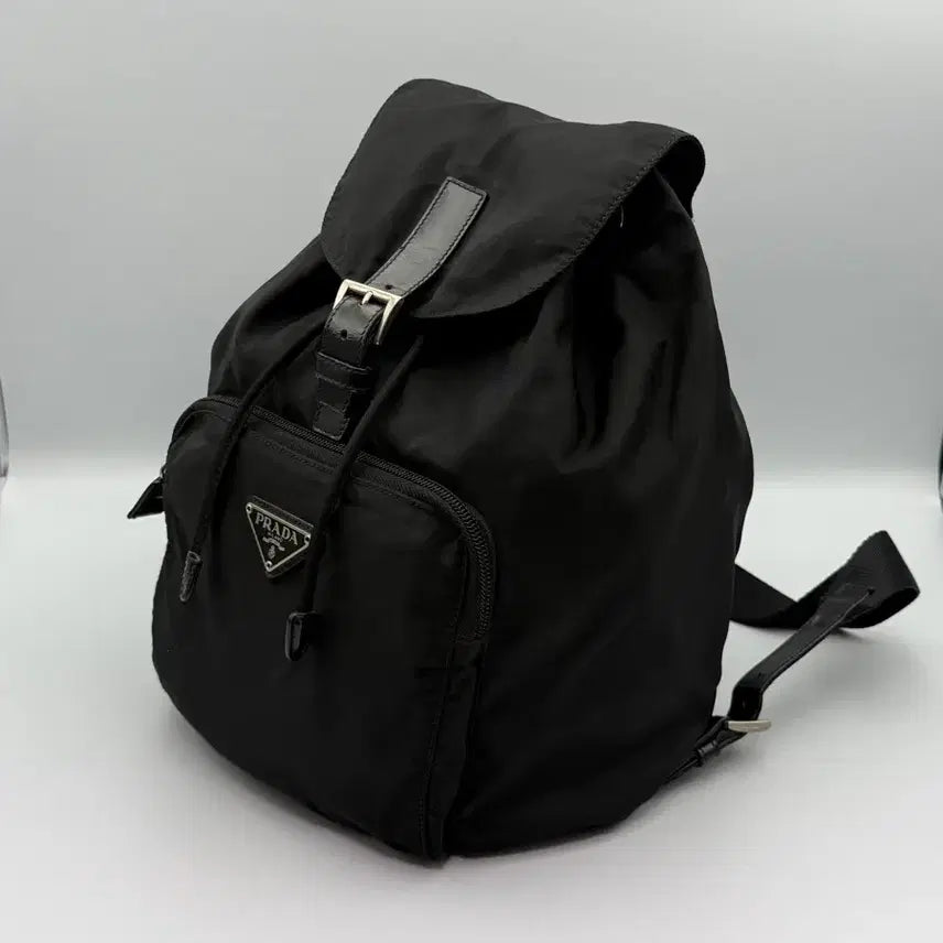 [BUNJANG] Prada Pocono Nylon One Pocket Backpack Black / [정품보증서] 프라다 포코노 나일론 원포켓 백팩 블랙