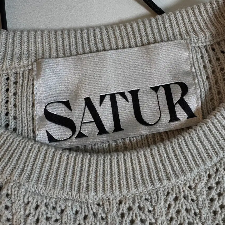 [BUNJANG] Setter Ibiza Natural Meshed Knit S / (S) 세터 이비자 내추럴 메시드 니트