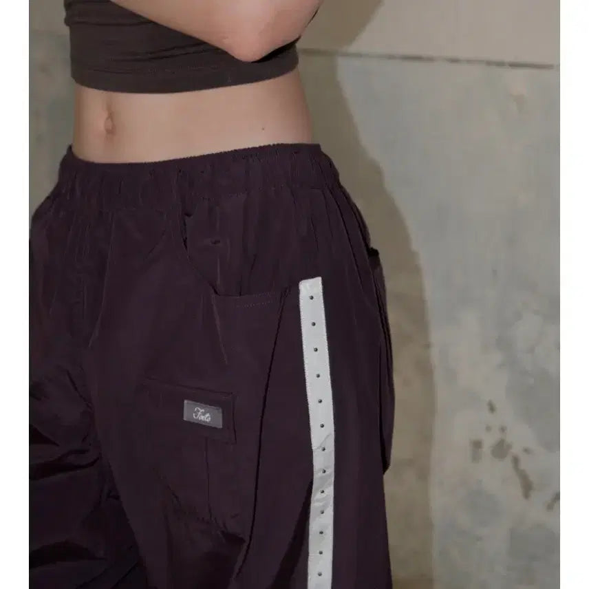 [BUNJANG] Poetto Not To Be Easy Pants Purple / (새상품)포에토 낫투비지 팬츠 퍼플