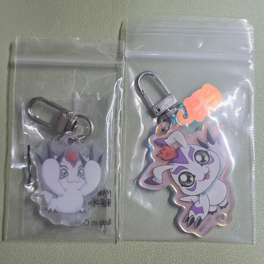 [BUNJANG] Digimon Adventure Shirahamon ASL Aurora Random Keyring Bundle Set / 디지몬어드벤처 디지몬 쉬라몬 ASL키링 오로라랜덤키링 일괄 판매