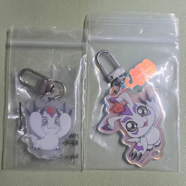 [BUNJANG] Digimon Adventure Shirahamon ASL Aurora Random Keyring Bundle Set / 디지몬어드벤처 디지몬 쉬라몬 ASL키링 오로라랜덤키링 일괄 판매