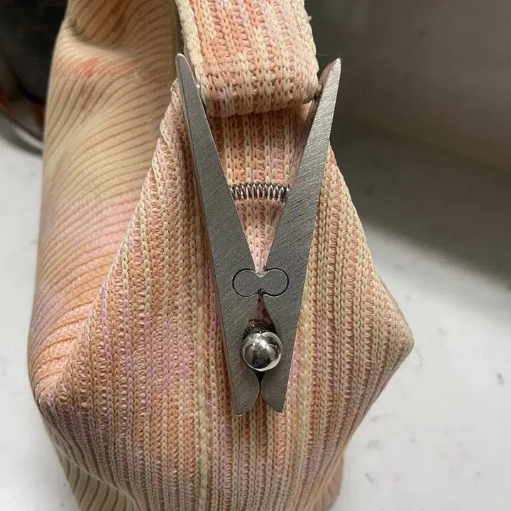 [BUNJANG] Burberry Mini Peggutflex Duffel Bag Sherbet / 버버리 미니 페그 더플백 샤벗