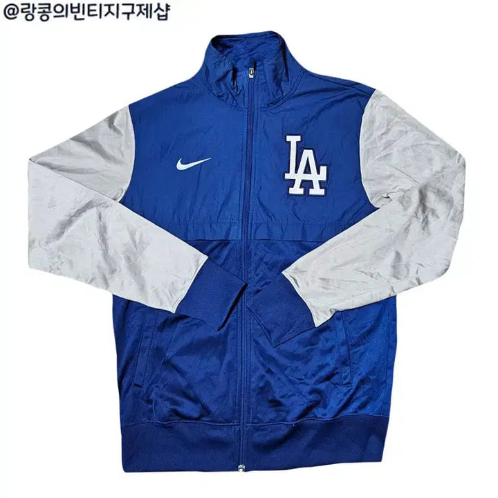 [BUNJANG] Nike Swoosh Street LA Dodgers Baseball Jacket / 나이키 스우시 스트릿 LA 다저스 야구 자켓