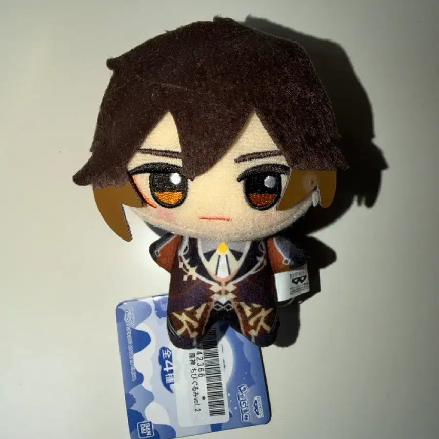 [BUNJANG] Genshin Impact Zhongli Chibi Plush Doll / 종려 치비구루미 누이