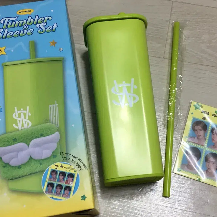 [BUNJANG] NCT WISH Mega Coffee Tumbler (Unused) / 미사용) 엔시티 위시 메가커피 텀블러