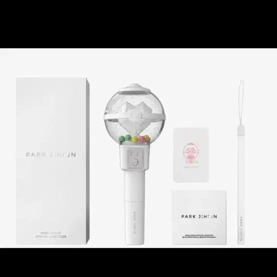 [BUNJANG] Park Jihoon Official Lightstick Cover + Photocard / 박지훈 뽑봉(새상품)+포카