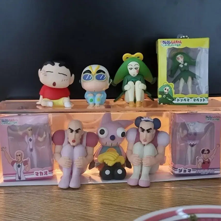 [BUNJANG] Crayon Shin-chan Henderland Gacha Figure Set / 일괄) 짱구는 못말려 핸더랜드 가챠 피규어 세트