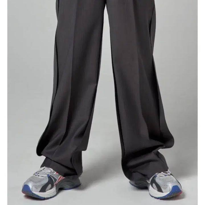 [BUNJANG] CSC Divided Panel Trousers Brown Check Pants / csc DIVIDED PANEL TROUSERS 브라운 체크 바지