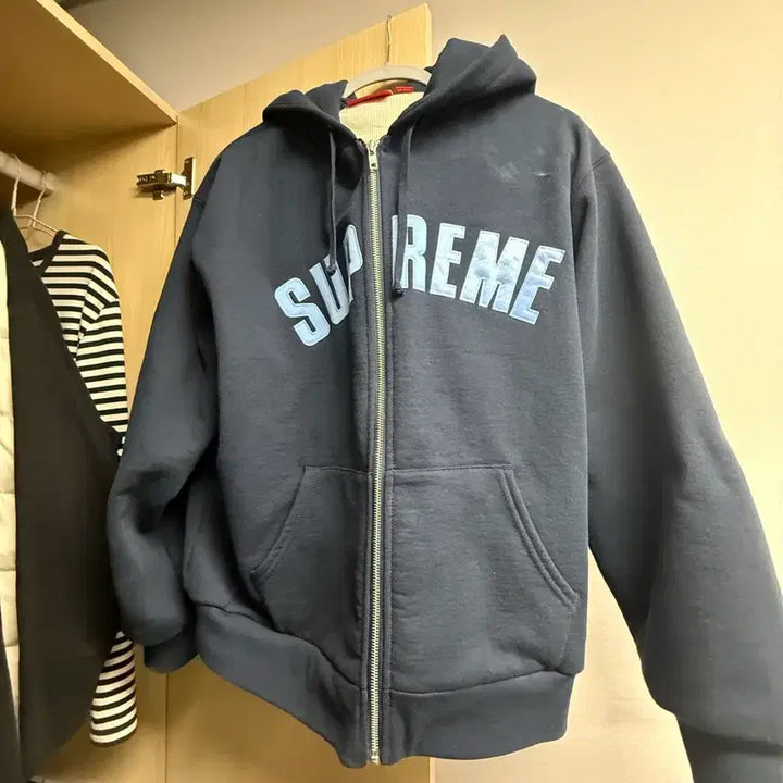 [BUNJANG] Supreme Hooded Zip-Up Jacket / 슈프림 후드집업