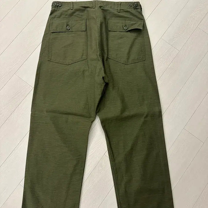 [BUNJANG] orslow Vintage Fit Fatigue Pants Dark Olive / 오어슬로우 빈티지핏 퍼티그팬츠 다크올리브 4사이즈(XL)