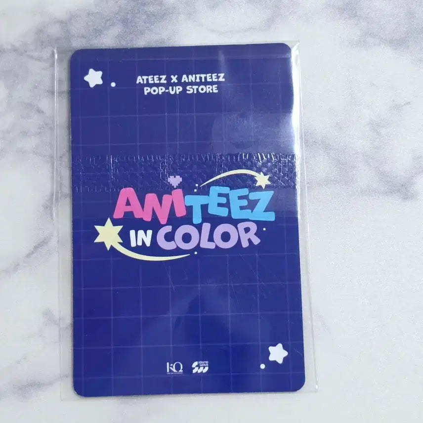 [BUNJANG] ATEEZ Hongjoong Yunho Aniteez Unit Photocard / 에이티즈 홍중 윤호 애니티즈 유닛 입장 포카