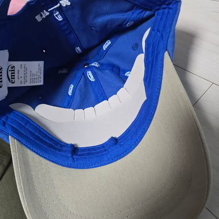 [BUNJANG] Emis Ball Cap Hat / emis 이미스볼캡 모자  핑크/블루/카키. 개당가격