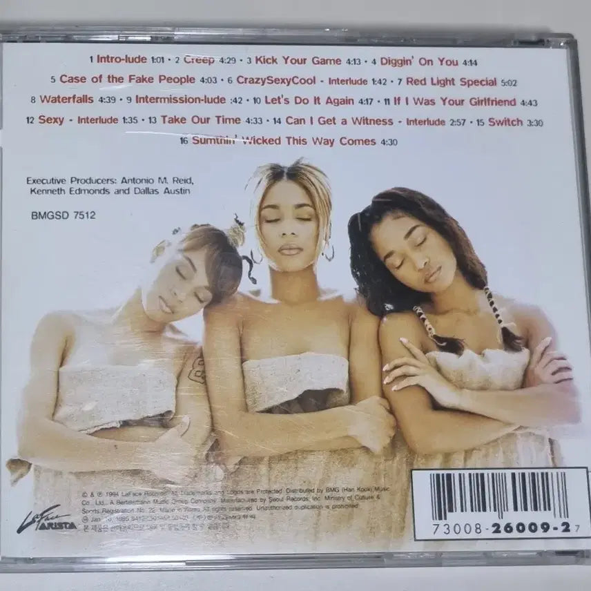 [BUNJANG] TLC Crazysexycool 2nd Album (Unsealed CD) / TLC Crazysexycool 2집 (개봉 CD)