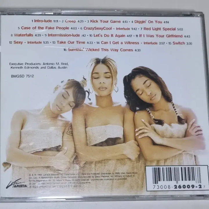 [BUNJANG] TLC Crazysexycool 2nd Album (Unsealed CD) / TLC Crazysexycool 2집 (개봉 CD)